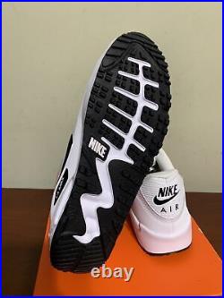 Nike Air Max 90 G White Black Golf Shoes CU9978-101 Mens 10.5 New in Box
