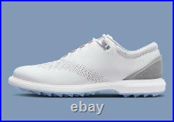 Nike Jordan ADG 4 Golf Shoes Size 9 White and Grey New in Box