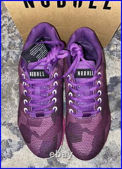 NoBull SuperFabric Trainer Low M 7/ W 8.5 NEW With Box Purple/pink