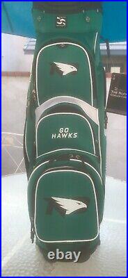 North Dakota Fighting Hawks golf bag BRAND NEW IN BOX