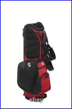 OGIO XL Xtra Light Stand Golf Bag Brand new in box- FREE SHIPPING Black/Red