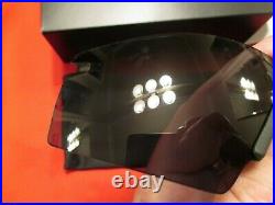 Oakley M Frame Lens Strike New In Box Grey W Black Nose Piece & Micro Fiber Bag