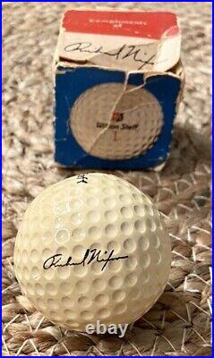 Official RICHARD NIXON Presidential White House Issued Golf Ball with Original Box