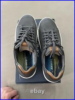 OluKai Men's Waialae Leather Golf Shoes, Stone color, size 10. NEW in box. Sale