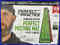 Perfect Practice Golf Putting Mat Standard Edition 9'6 Wooden Base New Open Box