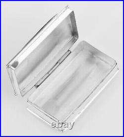 Porcelain Top Golf Pillbox Sterling Silver Pill Box