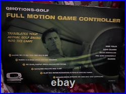 QMotions Golf PC Game With Motion Sensor New In Box