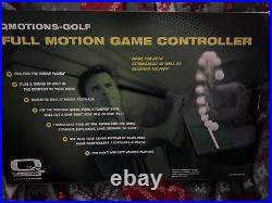 QMotions Golf PC Game With Motion Sensor New In Box