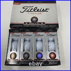 RARE 2005 Titleist ProV1x-332 dozen Golf Balls numbers 5/6/8 NEW in box