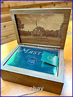 RARE Augusta National Masters Tournament Limited Edition Boxed Golf Ball Set