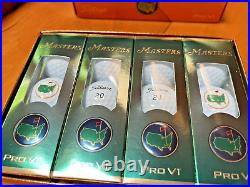 RARE Augusta National Masters Tournament Limited Edition Boxed Golf Ball Set