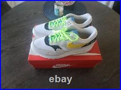 RARE Nike Air Max 1 Daisy CW6031-100 Men's Size 10.5 New In box 100% Authentic