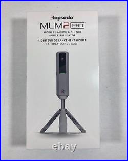 Rapsodo MLM2 Pro Mobile Launch Monitor Golf Simulator with Balls New in Box