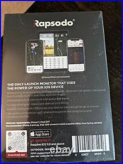 Rapsodo Mobile Golf Launch Monitor NEW IN BOX