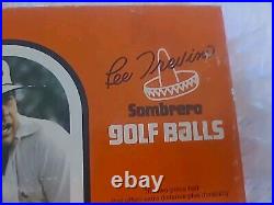 Rawlings Lee Trevino Sombrero One Dozen Golf Balls New In box Surlyn Cover