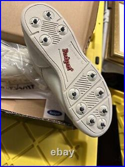 Rockport Men's Golf 8 M (41 EUR) Vintage 90s NEW IN BOX with Spikes Never Worn