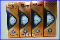 Rolex Titleist Pro V1 golf balls. One FULL Dozen New Factory Box & Sleeves Rolex Titleist Pro V1 golf balls. One FULL Dozen New Factory Box & Sleeves