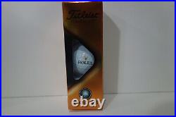 Rolex Titleist Pro V1 golf balls. One FULL Dozen New Factory Box & Sleeves Rolex Titleist Pro V1 golf balls. One FULL Dozen New Factory Box & Sleeves