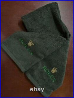 Rolex novelty towel golf stylish embroidery green cotton 100 95×50