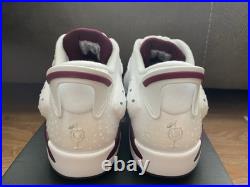 Size 11.5 Brand New Jordan Retro 6 G NRG M23 Golf Shoes New in Box Bordeaux