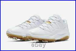 Size 13 Jordan 11 Low Golf Metallic Gold 2019 New in Box Nike