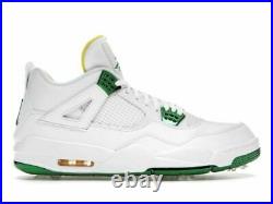 Size 7.5 Jordan 4 Golf Masters Tournament 2021 New With Box White Green