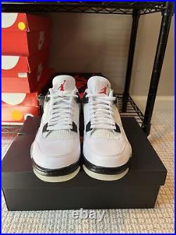 Size 9.5- Jordan 4 Golf White Cement, Brand New, Never Tried On, Original Box