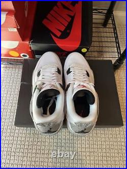 Size 9.5- Jordan 4 Golf White Cement, Brand New, Never Tried On, Original Box
