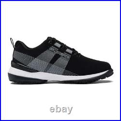 Sqairz Men's Golf Shoes VELO Black & White Brand New with Box Sqairz Men's Golf Shoes VELO Black & White Brand New with Box