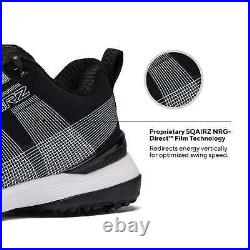 Sqairz Men's Golf Shoes VELO Black & White Brand New with Box Sqairz Men's Golf Shoes VELO Black & White Brand New with Box