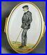 Staffordshire Enamels Right Hon D Lloyd George Spy Box? New? Rare Golf Uk Phb