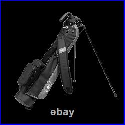 Sunday Golf 31 Loma Golf Bag with Strap and Holder, Matte Black (Open Box)