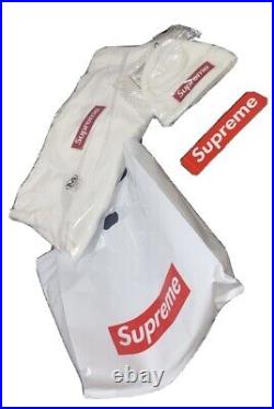 Supreme Box Logo Hooded Sweatshirt White Size Medium FW21 Brand New Deadstock