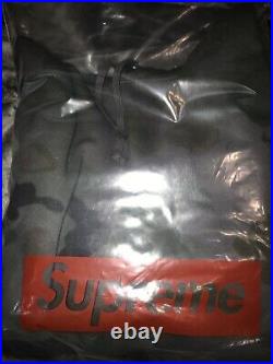 Supreme XL Ss20 New Overdyed Hoodie Sweatshirt Black Gry Camo Ss20 Box Logo Bape