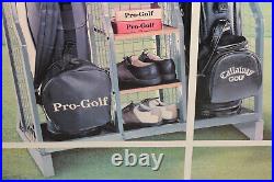 TPC Home Golf Bag Caddy Adjustable Organizer Heavy Duty Rack Stand New in Box
