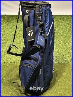 TaylorMade 2023 FlexTech Stand Carry 5-Way Golf Bag Navy New in Box #90423