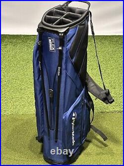 TaylorMade 2023 FlexTech Stand Carry 5-Way Golf Bag Navy New in Box #90423