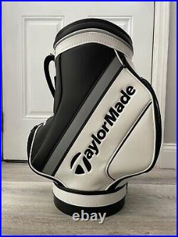 TaylorMade Den Caddie Golf Bag White/Black N6545601, BRAND NEW still in box