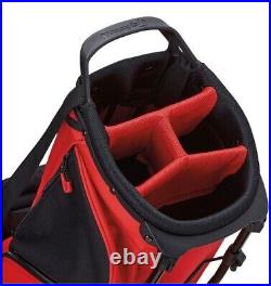 TaylorMade FlexTech Lite Stand Carry 4-Way Golf Bag Red/Black New in Box #90419 TaylorMade FlexTech Lite Stand Carry 4-Way Golf Bag Red/Black New in Box #90419