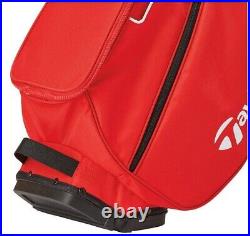 TaylorMade FlexTech Lite Stand Carry 4-Way Golf Bag Red/Black New in Box #90419 TaylorMade FlexTech Lite Stand Carry 4-Way Golf Bag Red/Black New in Box #90419