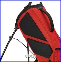 TaylorMade FlexTech Lite Stand Carry 4-Way Golf Bag Red/Black New in Box #90419 TaylorMade FlexTech Lite Stand Carry 4-Way Golf Bag Red/Black New in Box #90419