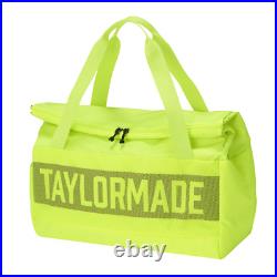 TaylorMade Golf TM23 Box Logo Tote Boston Bag Duffel TJ156 Pocket Col. Yellow New
