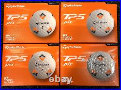 TaylorMade TP5 PIX 2024 Golf Balls White 4 Dozen NEW in Box #92116 TaylorMade TP5 PIX 2024 Golf Balls White 4 Dozen NEW in Box #92116