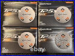 TaylorMade TP5x PIX 2024 Golf Balls White 4 Dozen NEW in Box #92120 TaylorMade TP5x PIX 2024 Golf Balls White 4 Dozen NEW in Box #92120