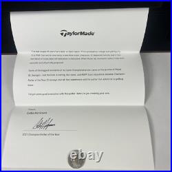 Taylormade Collin Morikawa Limited Edition Putter Box Only With Real Signature