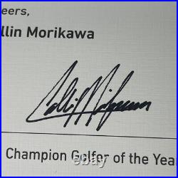 Taylormade Collin Morikawa Limited Edition Putter Box Only With Real Signature