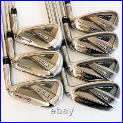 Taylormade Sim2 Max Irons 7 Pc Set #5-pw, Aw Kbs 85 Steel Reg. Open Box 1017