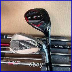 Taylormade Stealth 2 Combo Hy/iron Set 3h, 4h, 5-pw Steel Regular Open Box 1614 Taylormade Stealth 2 Combo Hy/iron Set 3h, 4h, 5-pw Steel Regular Open Box 1614