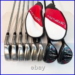 Taylormade Stealth 2 Combo Hy/iron Set 3h, 4h, 5-pw Steel Regular Open Box 1614 Taylormade Stealth 2 Combo Hy/iron Set 3h, 4h, 5-pw Steel Regular Open Box 1614