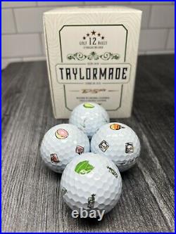 Taylormade TP5 Pix Cheers (12) Rare Golf Balls In Collectible Box